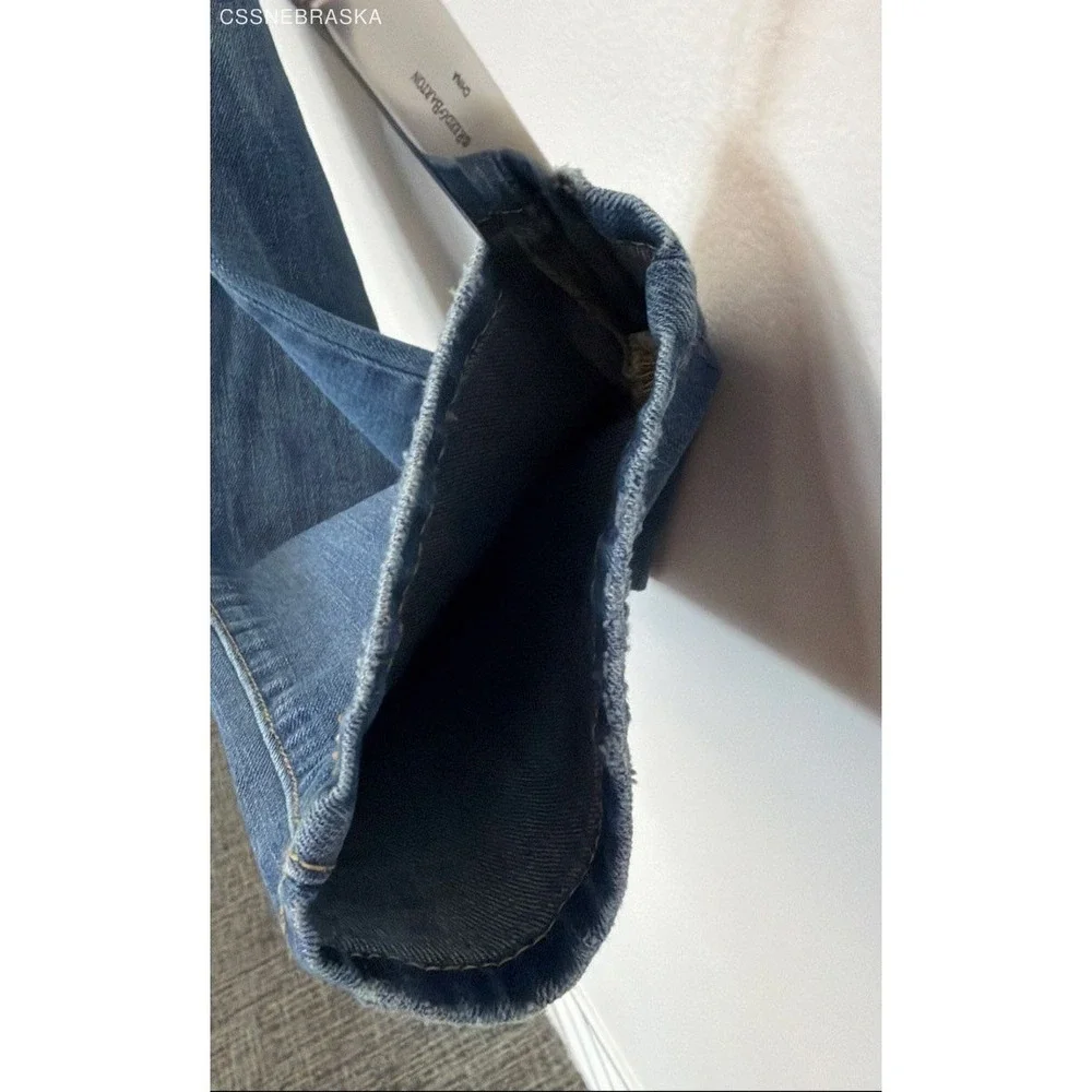 Flying Monkey Blue Womens Denim Jeans -‎ Size 24 - Picture 10 of 12